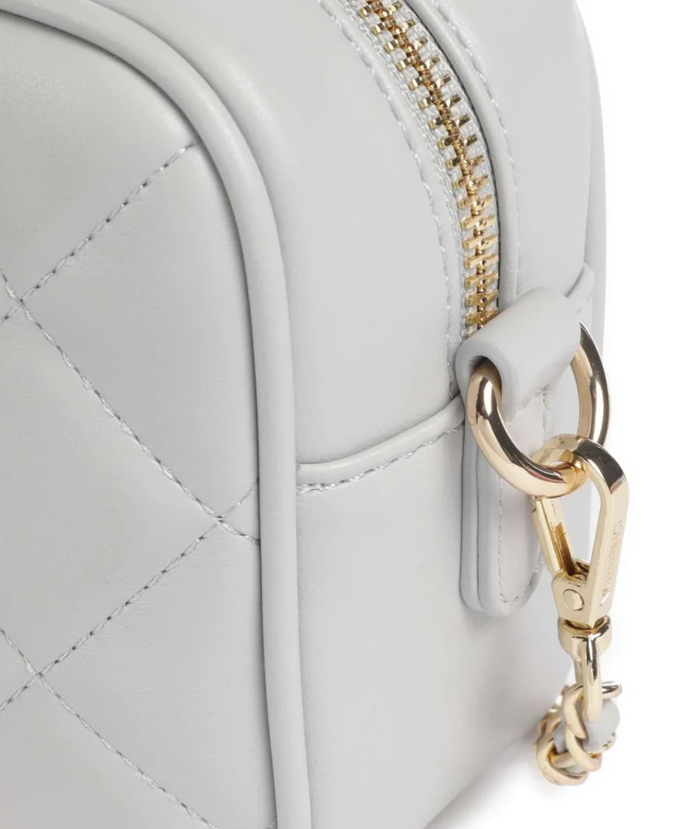 Ocarina Umhängetasche Lederimitat hellgrau