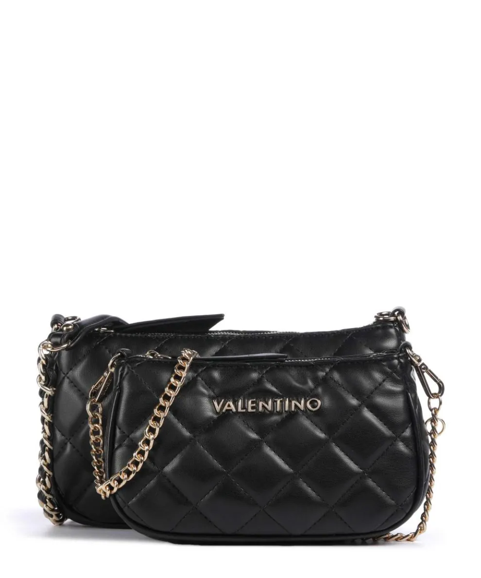 Ocarina Umhängetasche Lederimitat schwarz