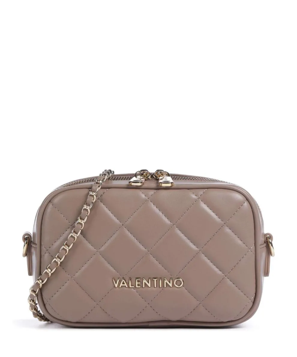 Ocarina Umhängetasche Lederimitat taupe