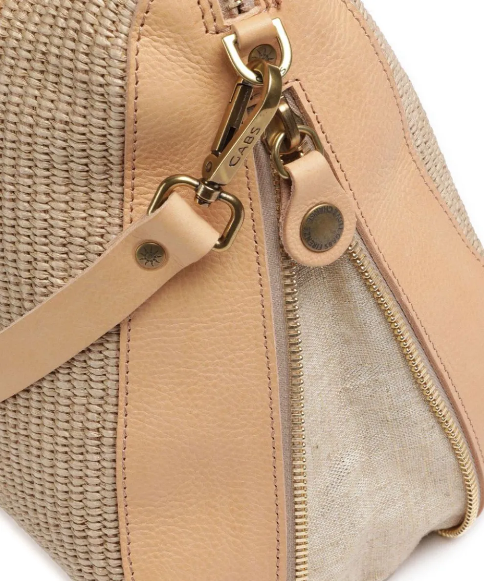Oceania Karima Handtasche Polyamide, Baumwolle natur