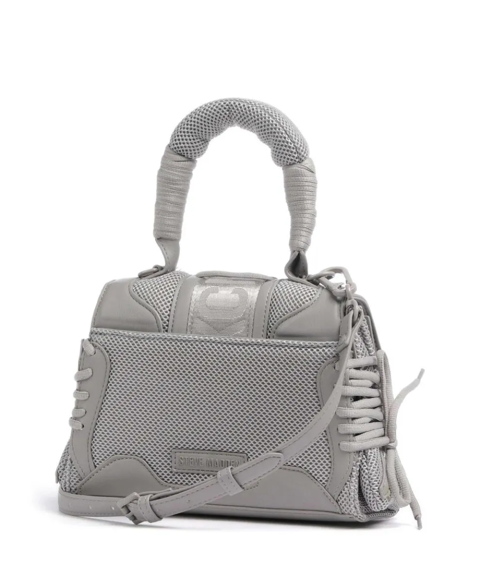 BDIEGO Handtasche Lederimitat, recyceltes Polyester grau