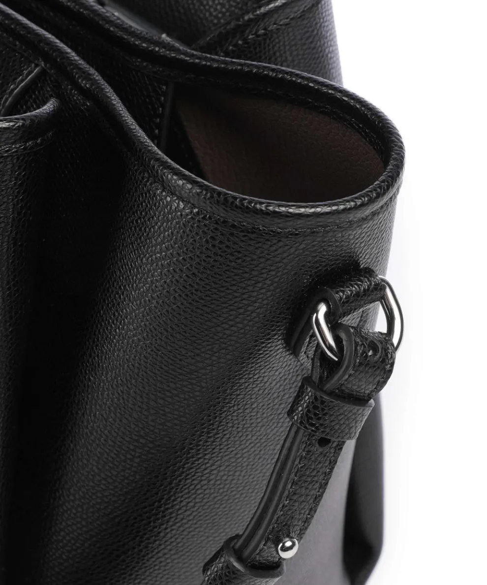 Odette Handtasche Lederimitat schwarz