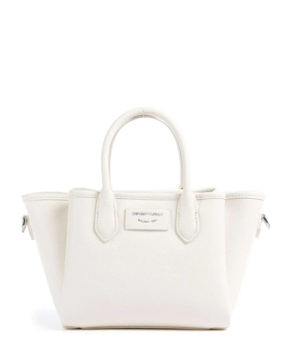 Odette Handtasche Lederimitat creme