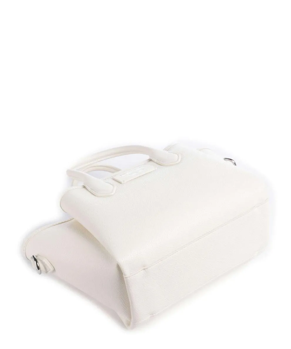 Odette Handtasche Lederimitat creme