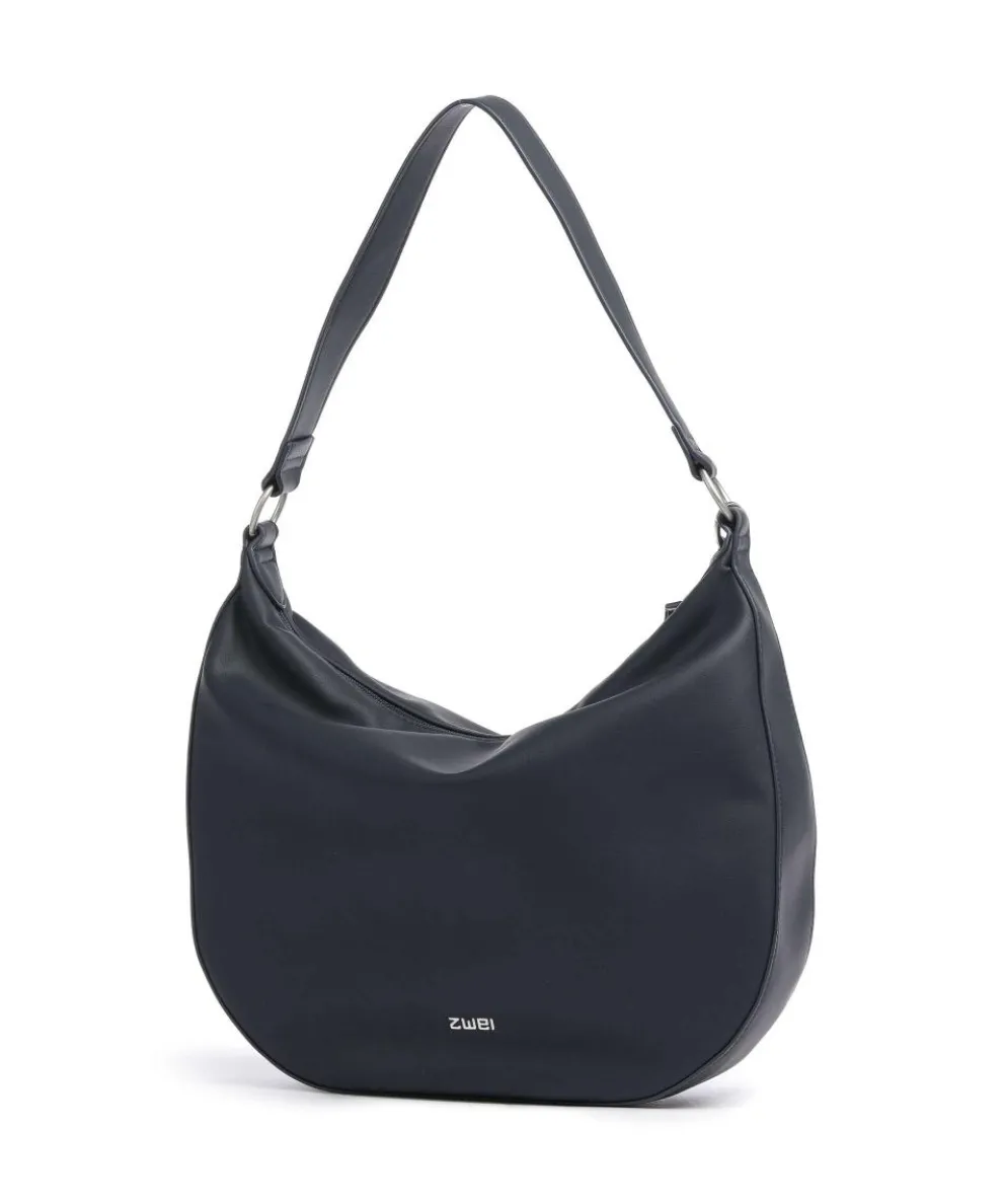 Yuna YU110 Beuteltasche Lederimitat dunkelblau