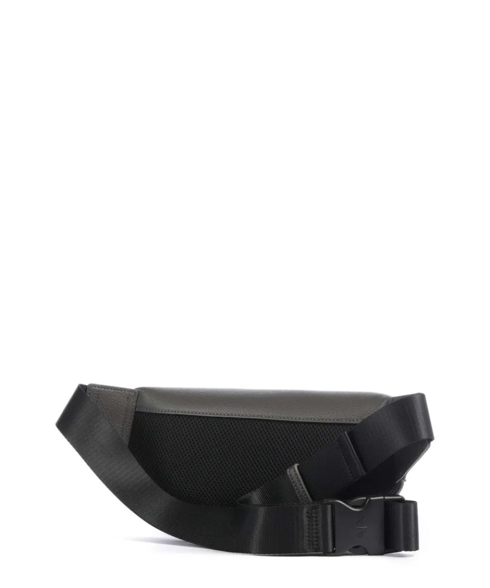 Okinawa Gürteltasche Lederimitat dunkelgrau