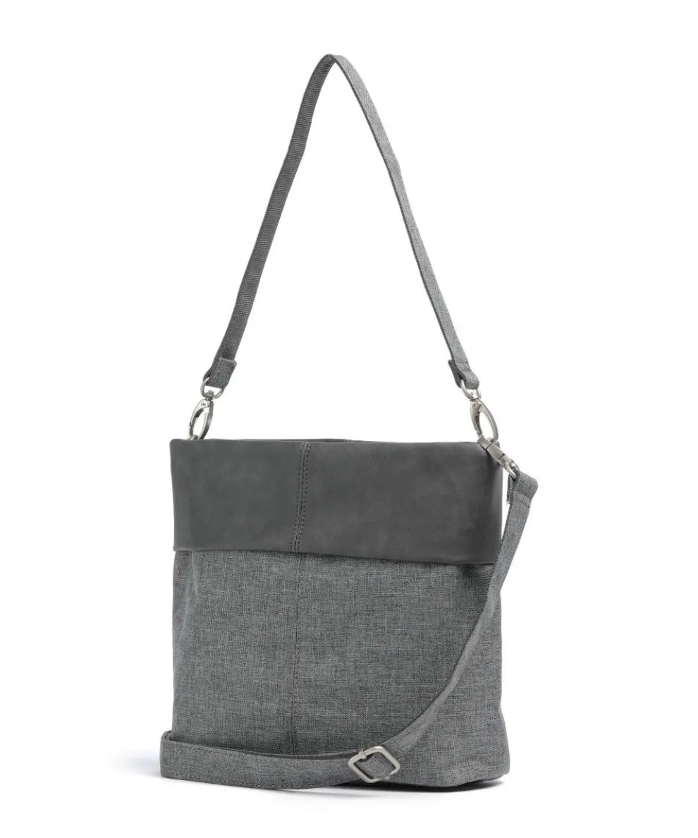 Olli OT8 Schultertasche Polyester, Lederimitat grau