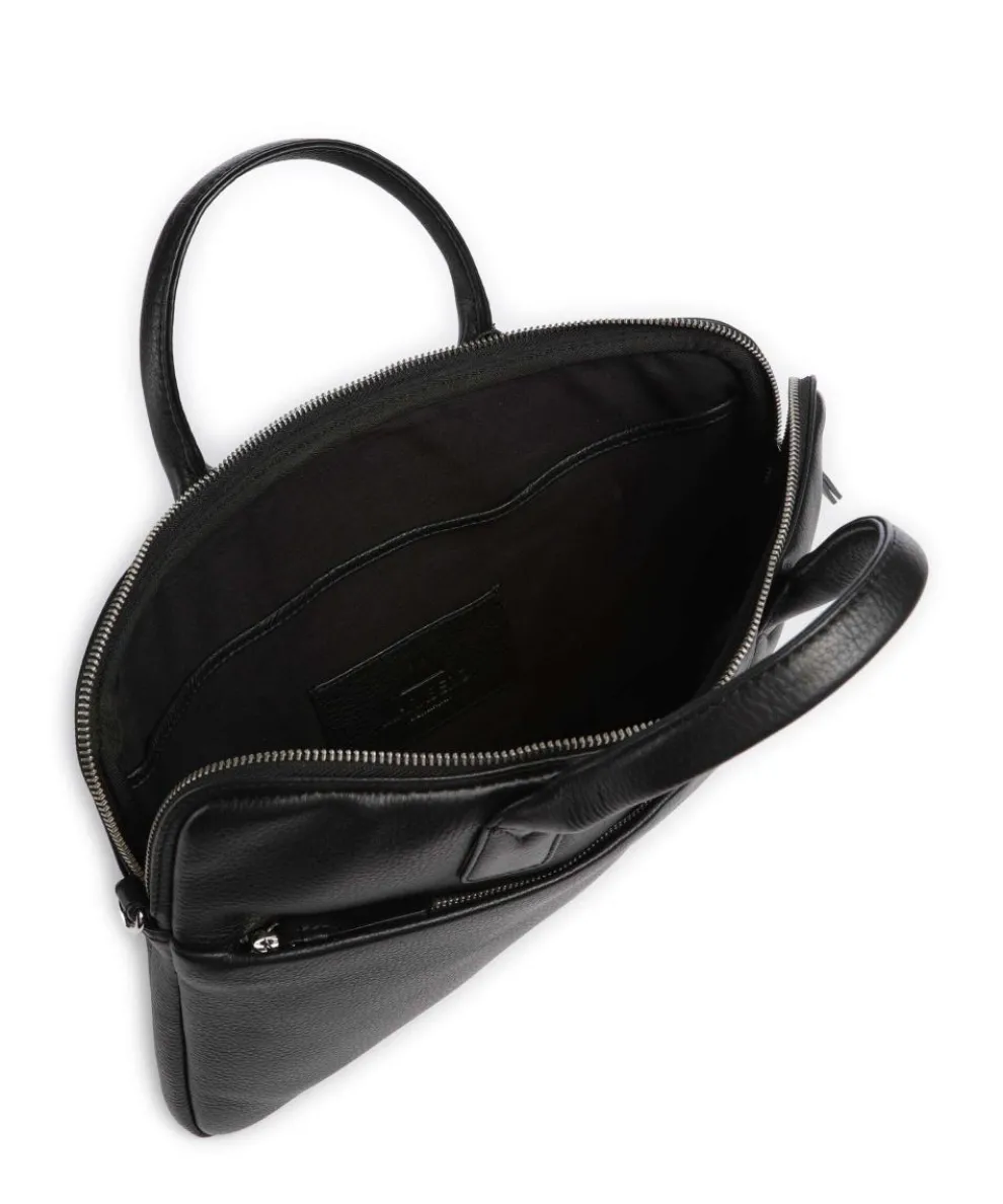 Wrap Aktentasche 14″ genarbtes Rindsleder schwarz