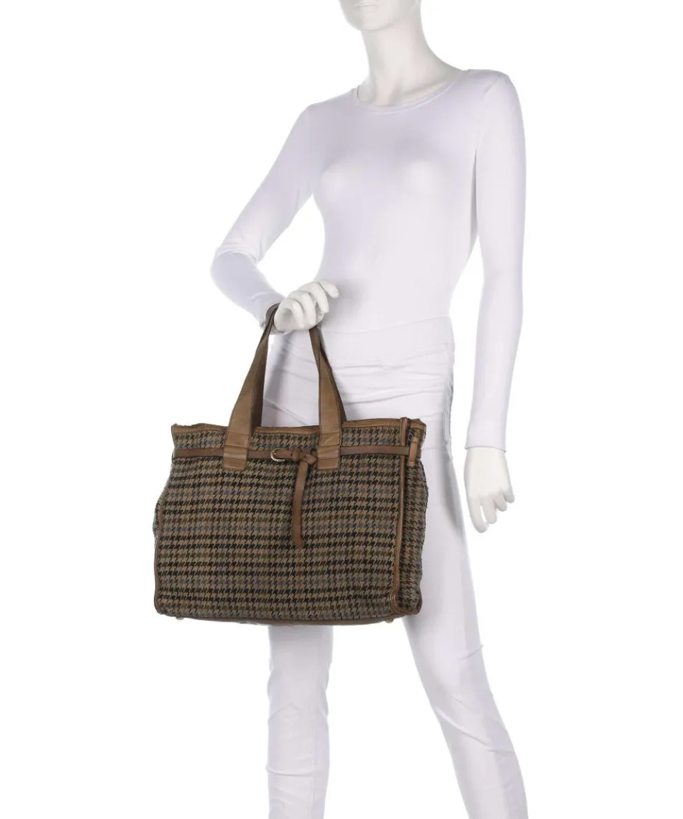 Handtasche Textil olivgrün