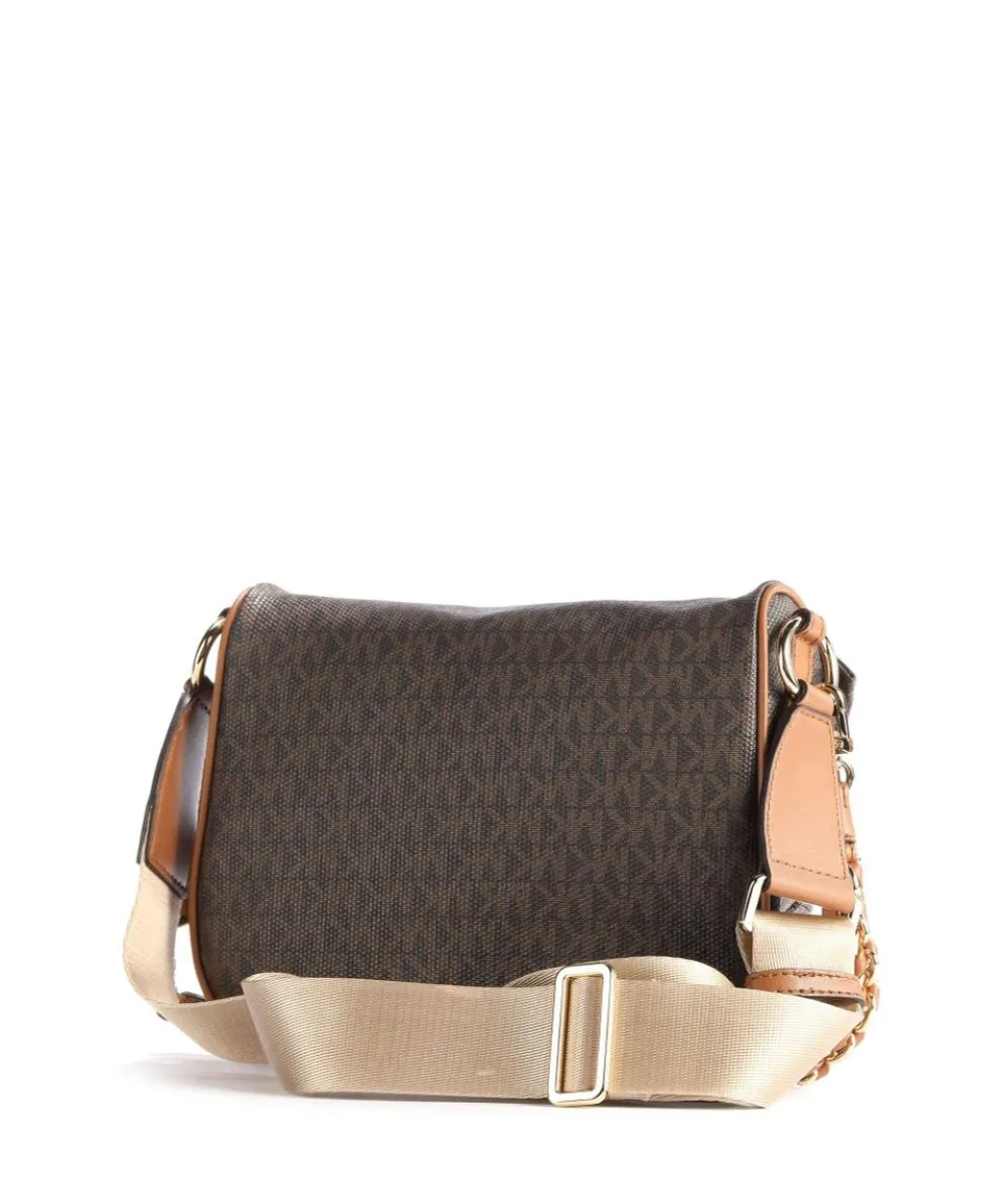 Slater Umhängetasche Lederimitat dunkelbraun