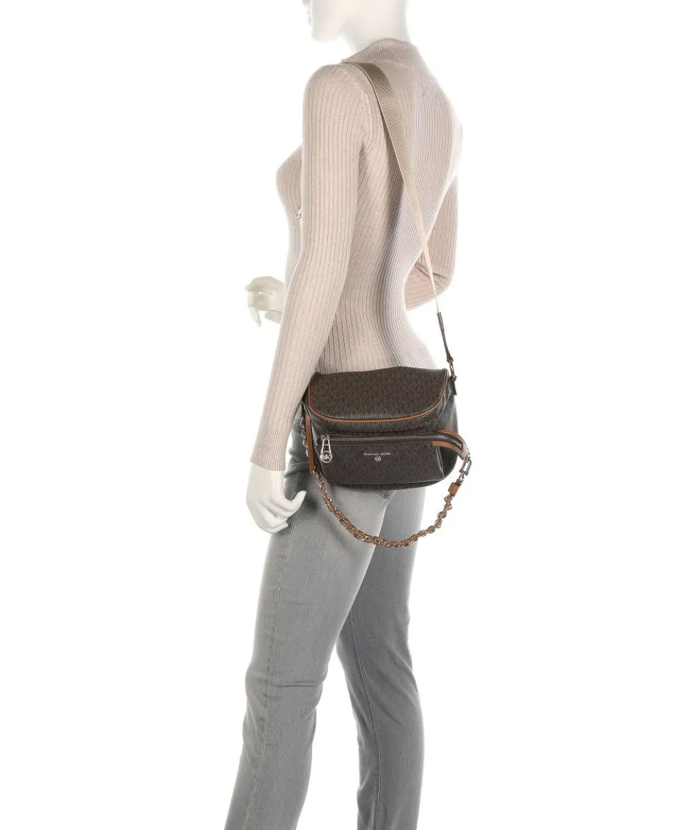 Slater Umhängetasche Lederimitat dunkelbraun