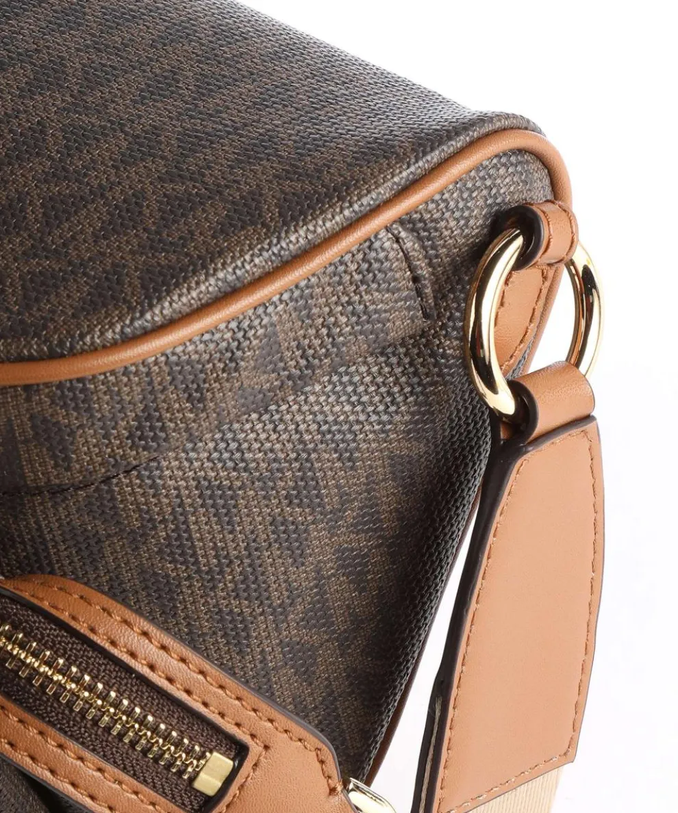 Slater Umhängetasche Lederimitat dunkelbraun