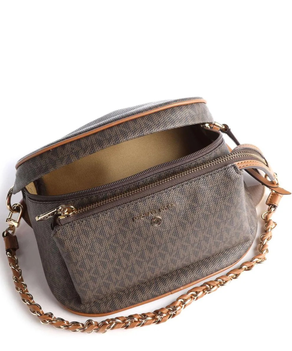 Slater Umhängetasche Lederimitat dunkelbraun