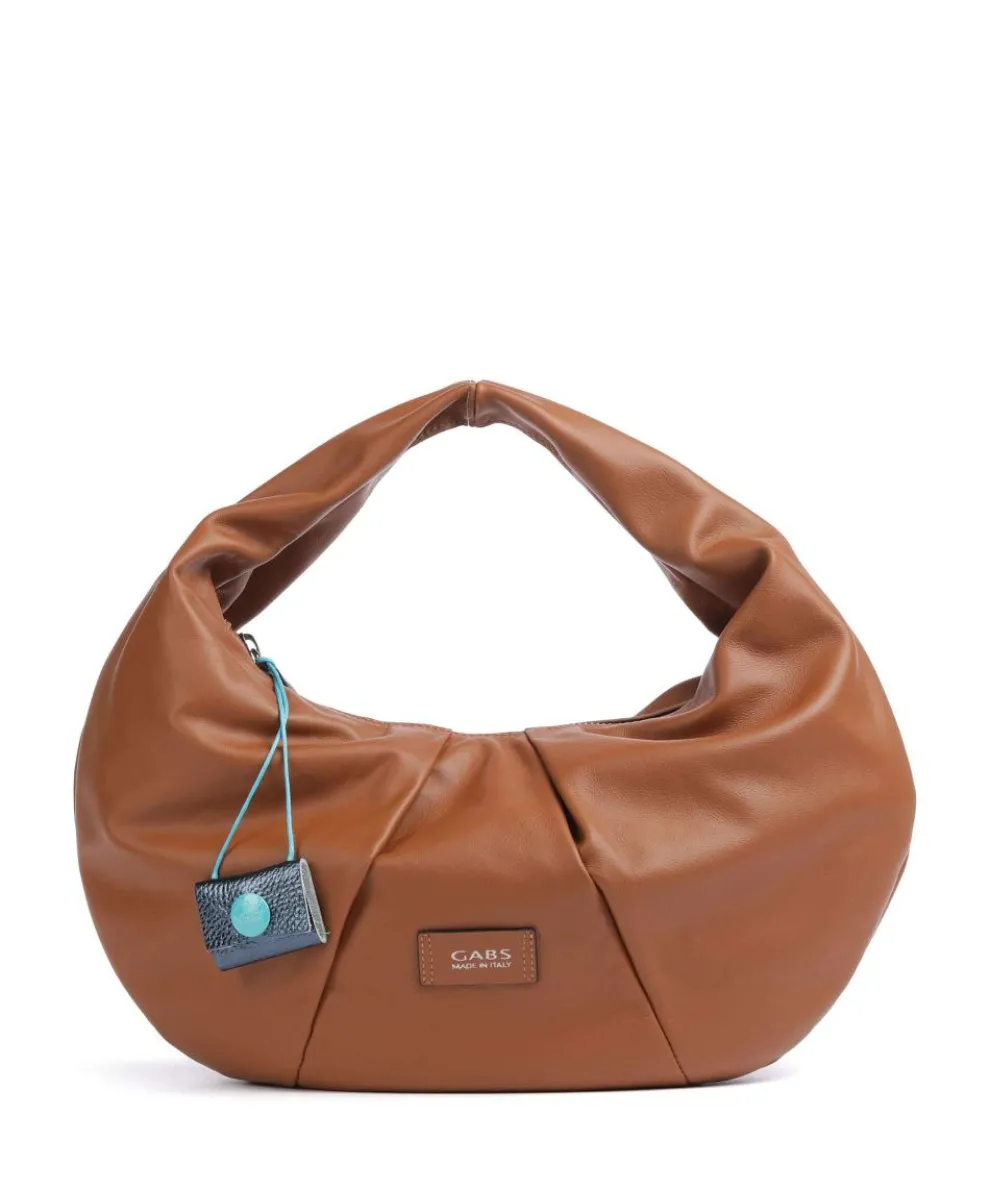 Oregon Magnon Beuteltasche fein genarbtes Kalbsleder braun