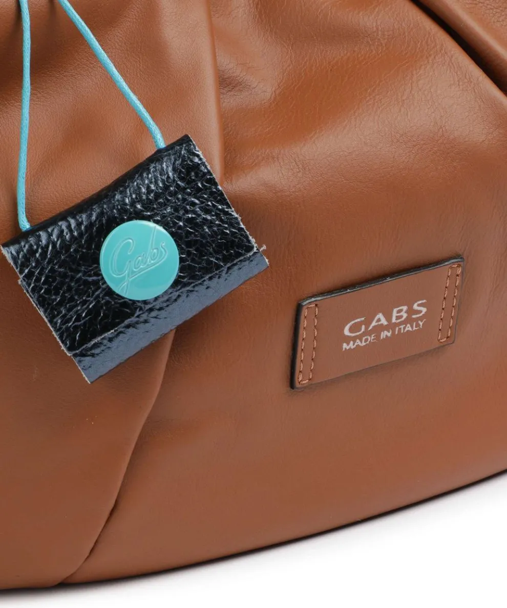 Oregon Magnon Beuteltasche fein genarbtes Kalbsleder braun