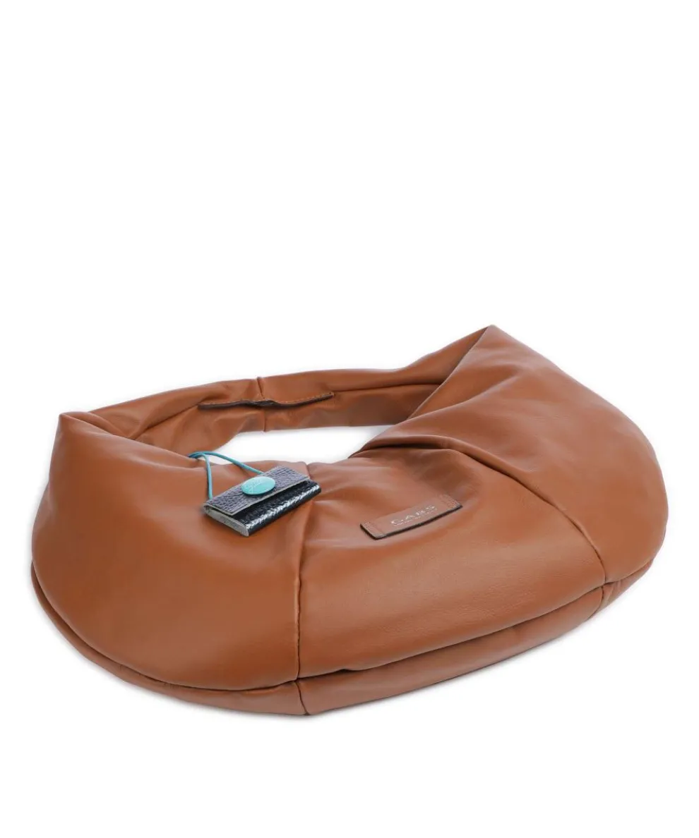 Oregon Magnon Beuteltasche fein genarbtes Kalbsleder braun