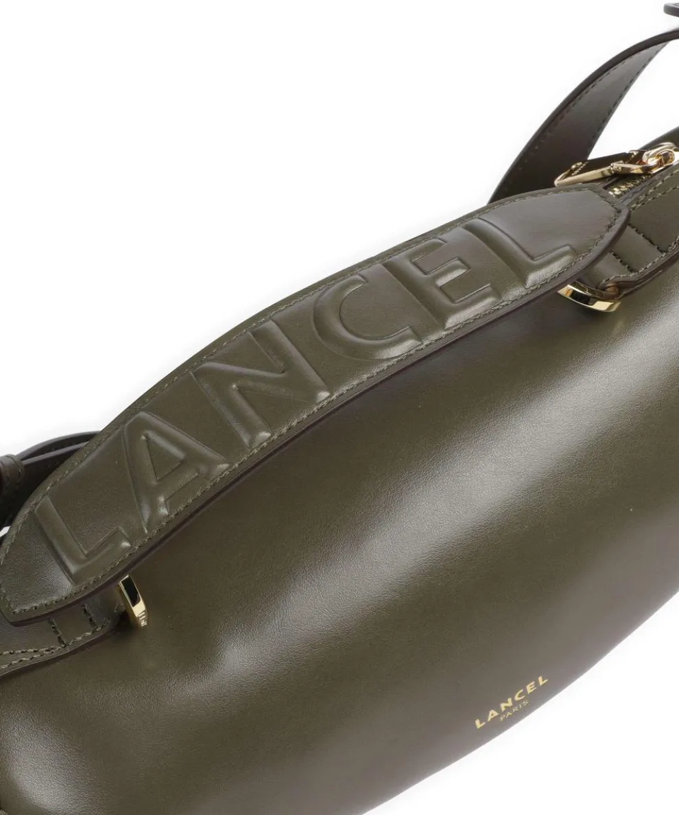 Origami S Umhängetasche fein genarbtes Rindsleder khaki