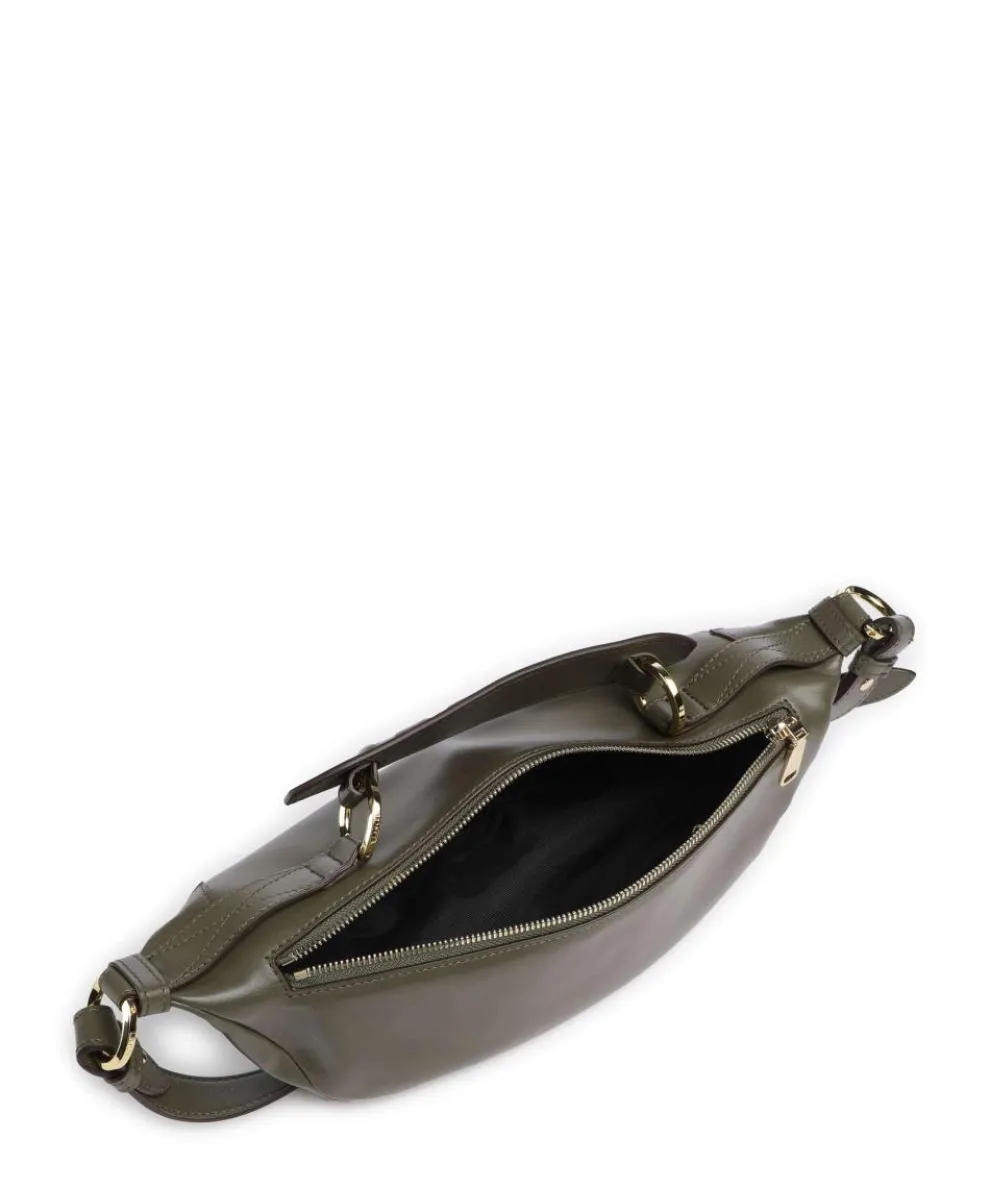 Origami S Umhängetasche fein genarbtes Rindsleder khaki