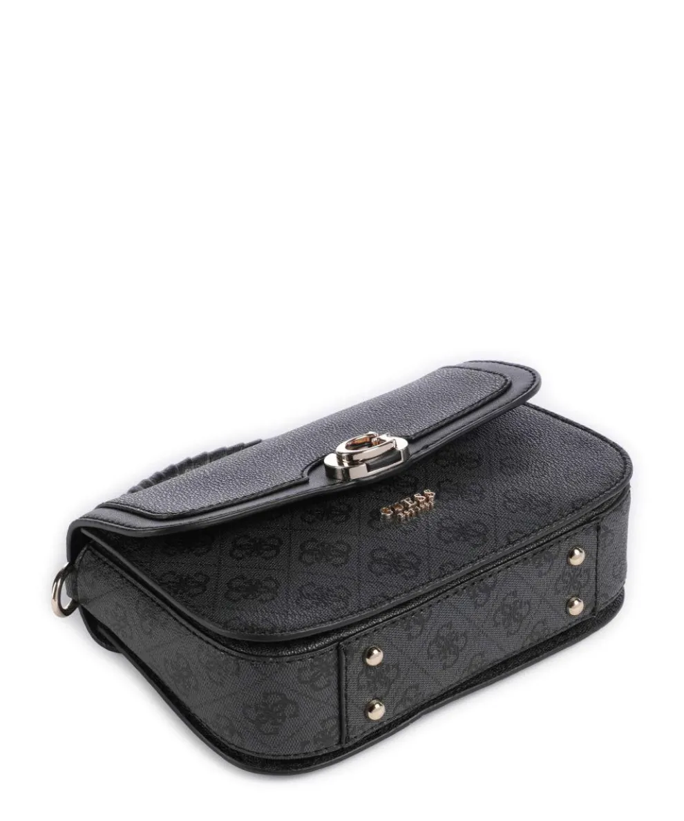 Orlina 4G Logo Umhängetasche Lederimitat anthrazit