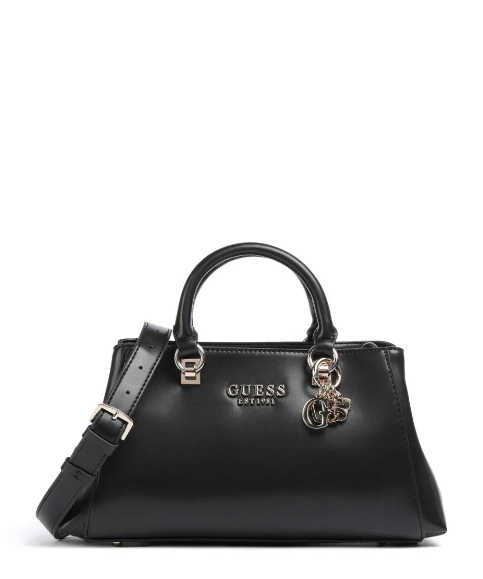 Evelune Handtasche Lederimitat schwarz