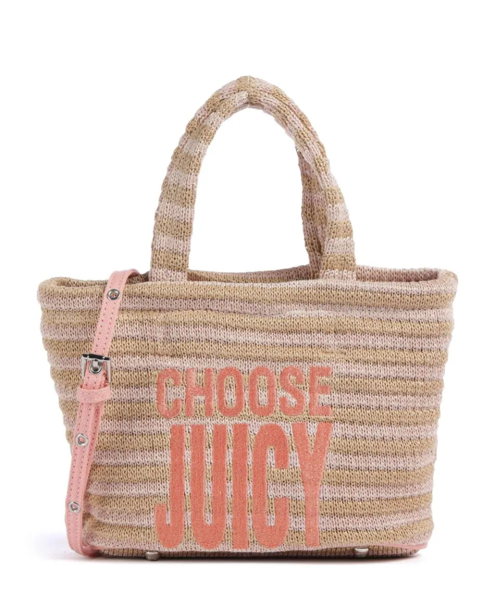 Nora Straw S Handtasche Kunststoff beige