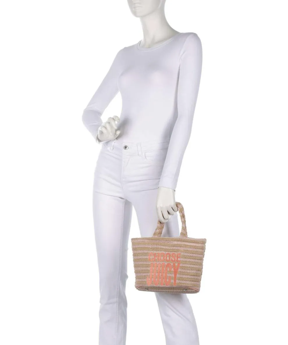 Nora Straw S Handtasche Kunststoff beige