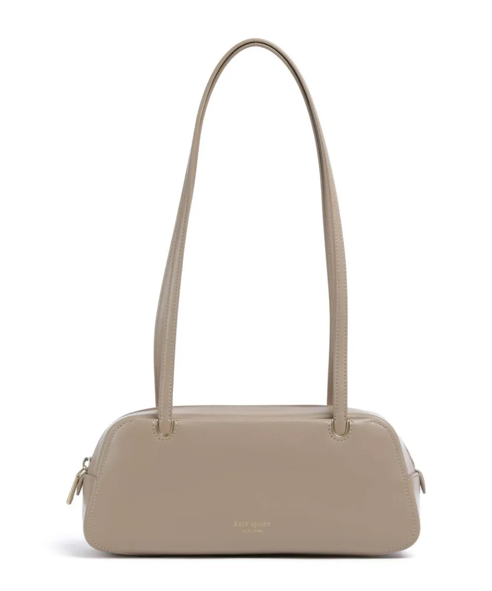 Grace Schultertasche fein genarbtes Rindsleder taupe