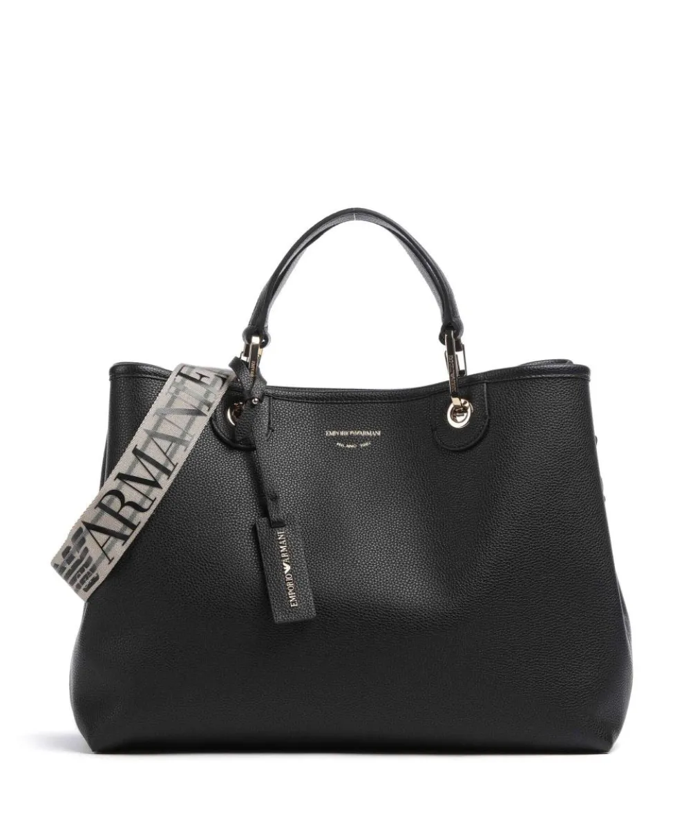 My EA Handtasche Lederimitat schwarz