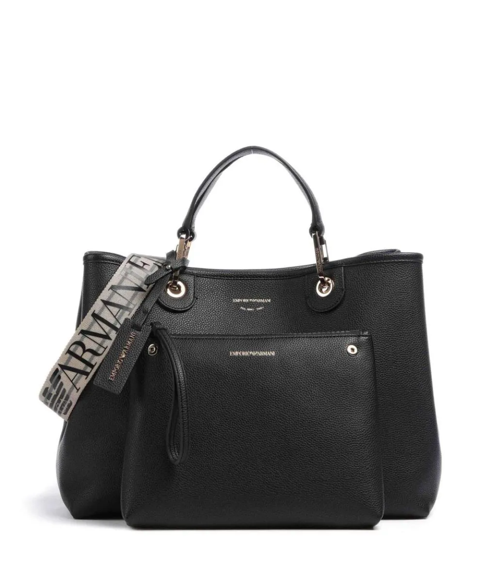 My EA Handtasche Lederimitat schwarz