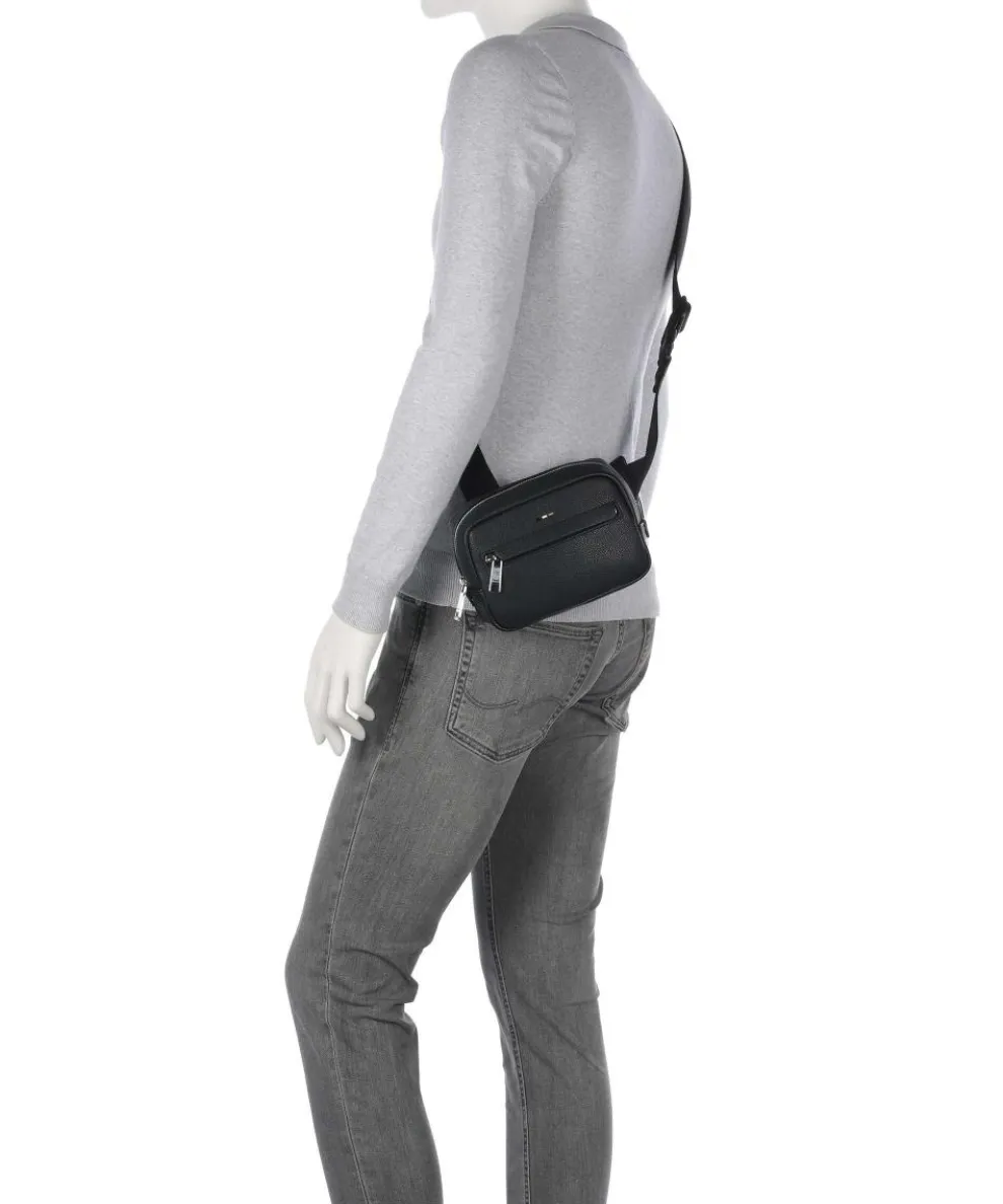 Ray Umhängetasche Lederimitat schwarz