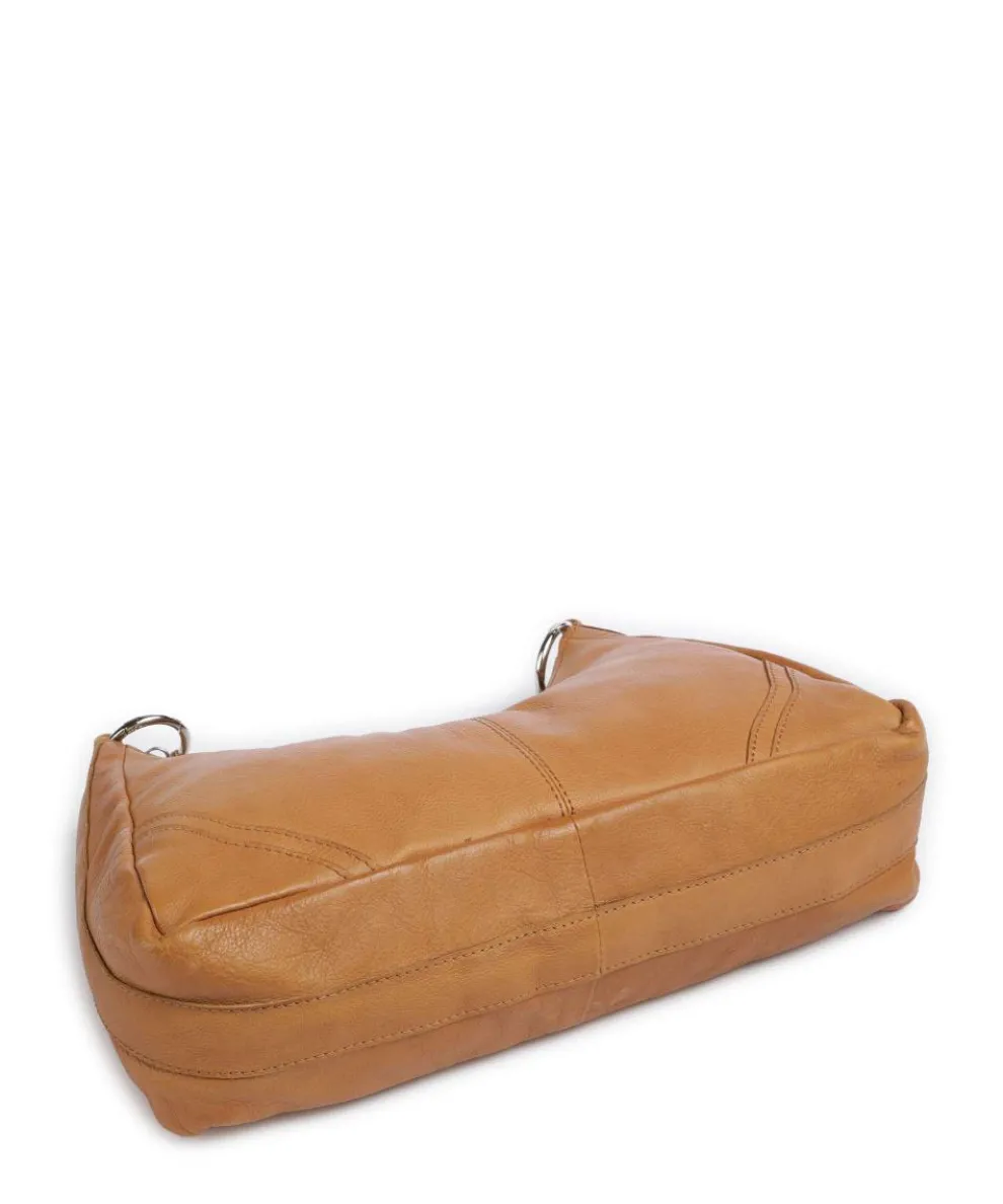 Salvatorianerplatz 3 Schultertasche genarbtes Rindsleder braun