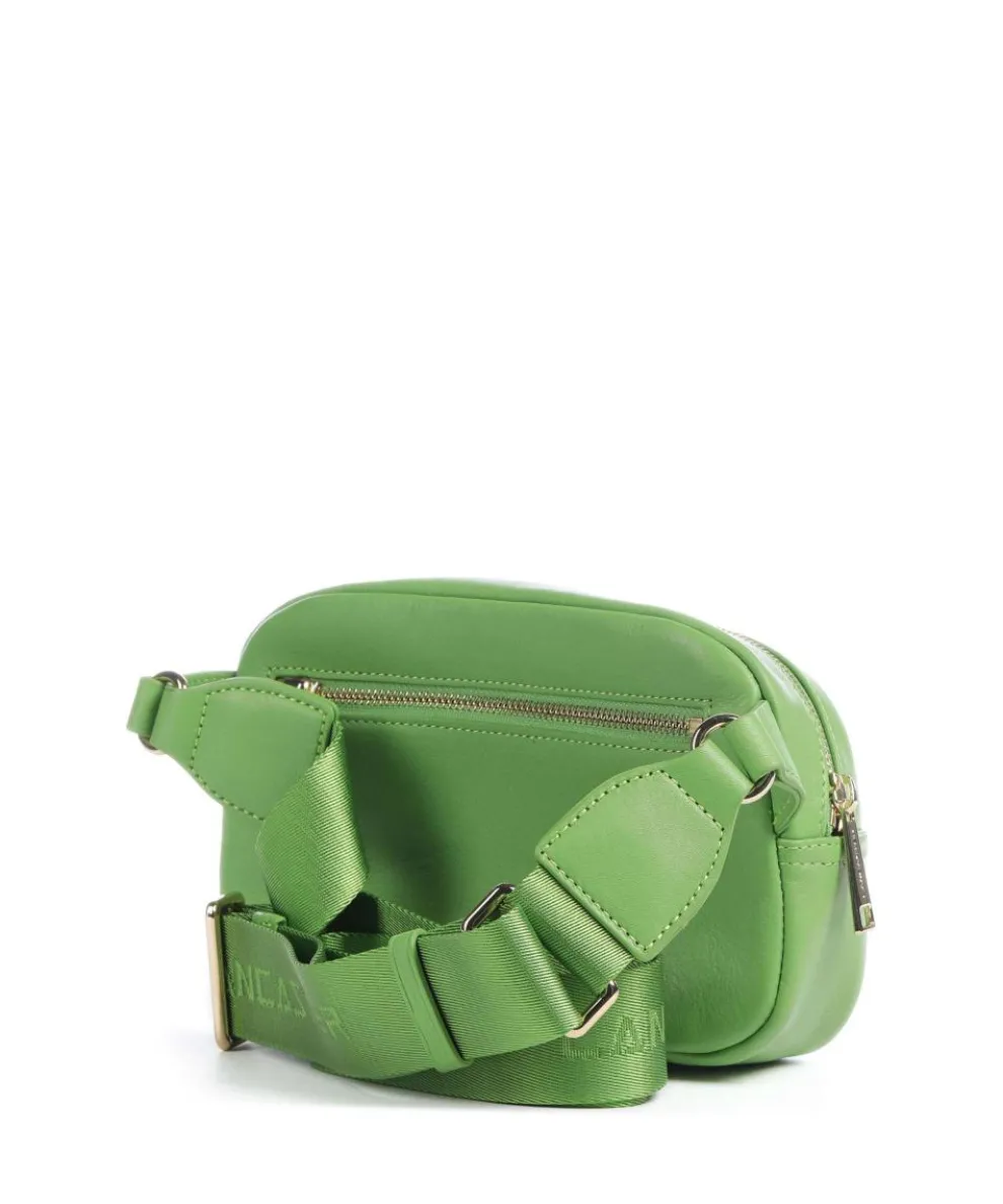 Soft Matelassé Gürteltasche weiches Rindsleder grün