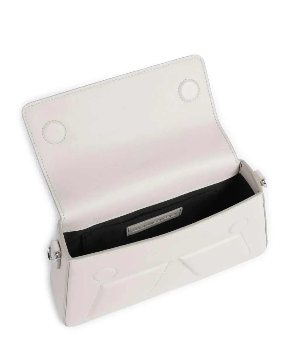 Ikon K Umhängetasche fein genarbtes Rindsleder elfenbein