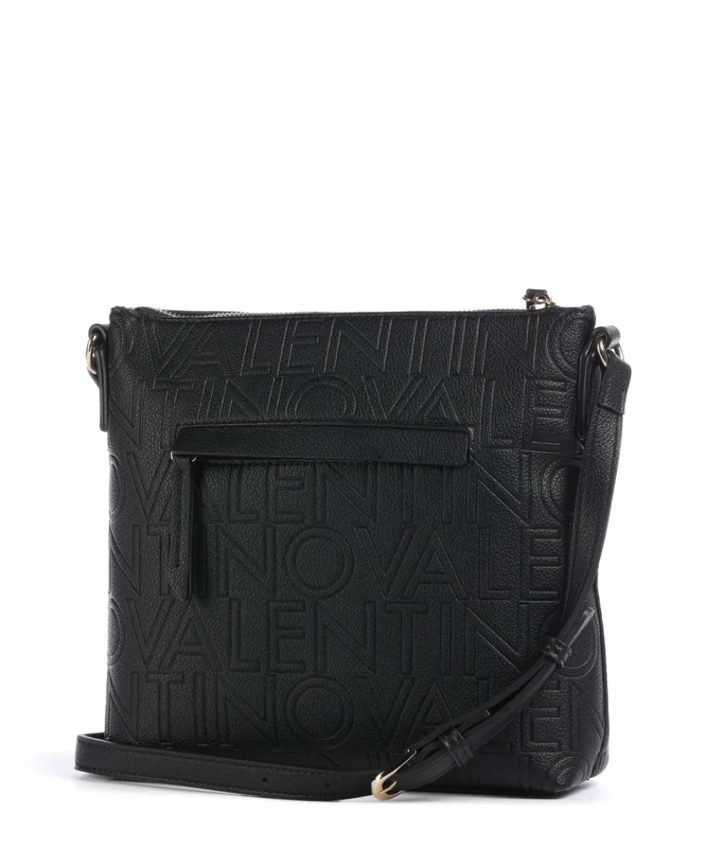 Pansy Umhängetasche Lederimitat schwarz