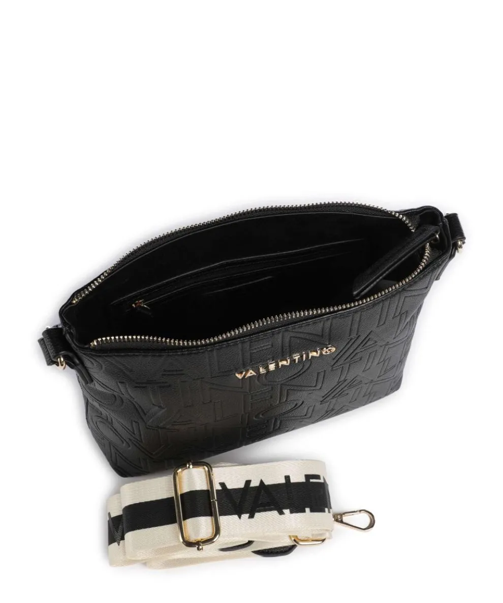 Pansy Umhängetasche Lederimitat schwarz