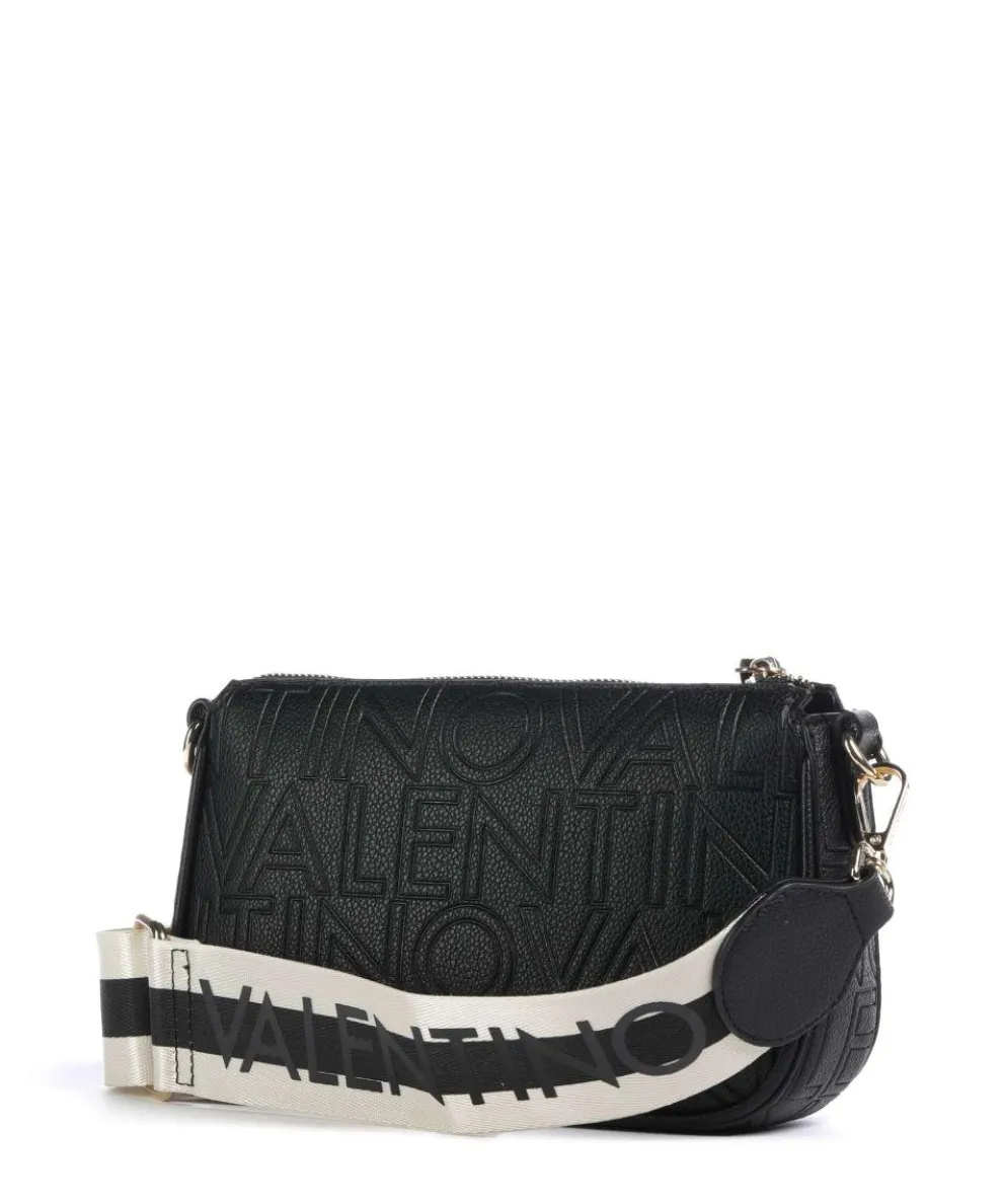 Pansy Umhängetasche Lederimitat schwarz