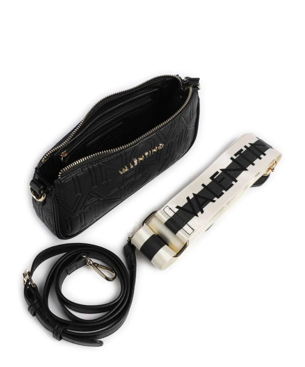 Pansy Umhängetasche Lederimitat schwarz