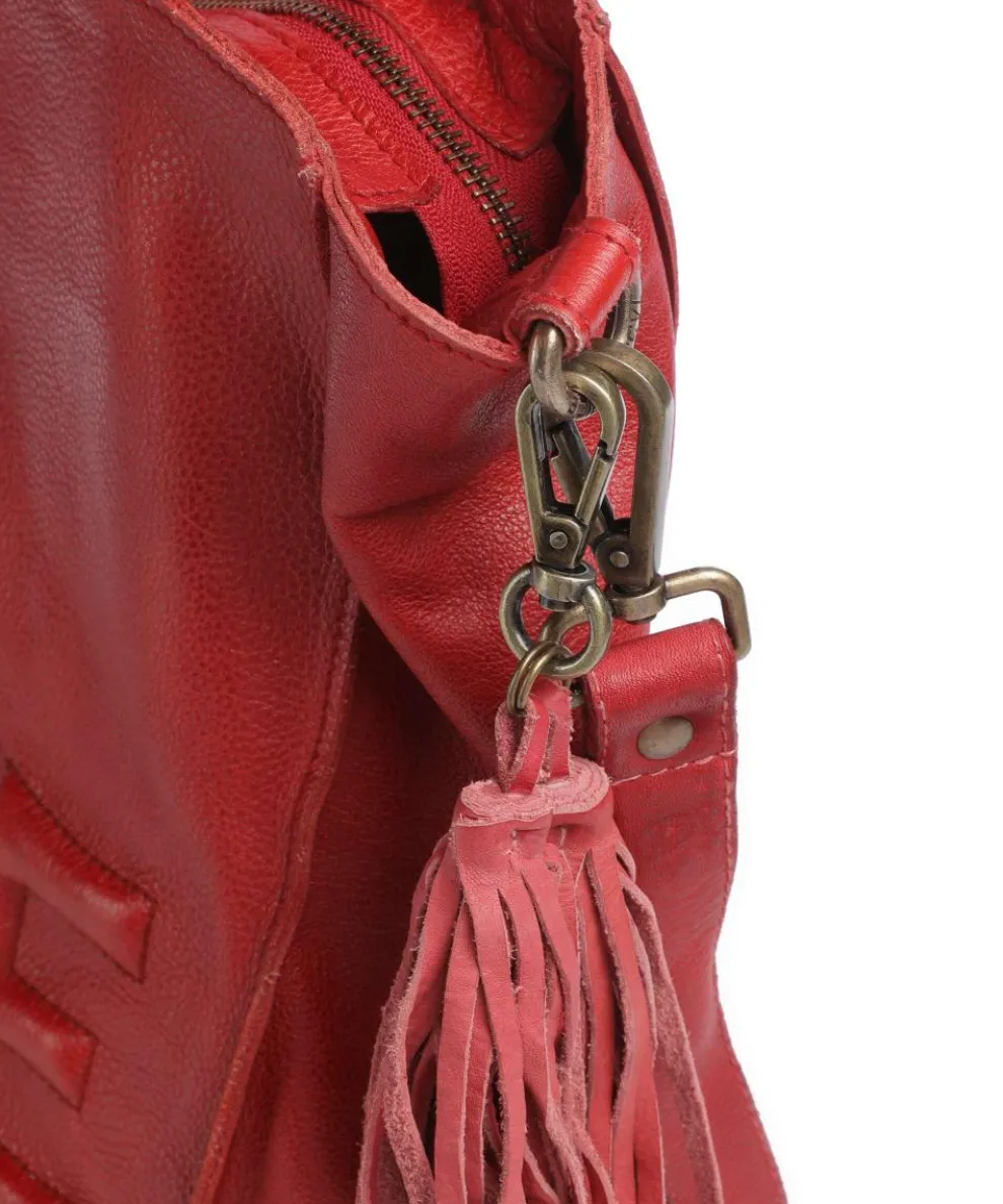 Paoliweg 1 Shopper genarbtes Rindsleder rot