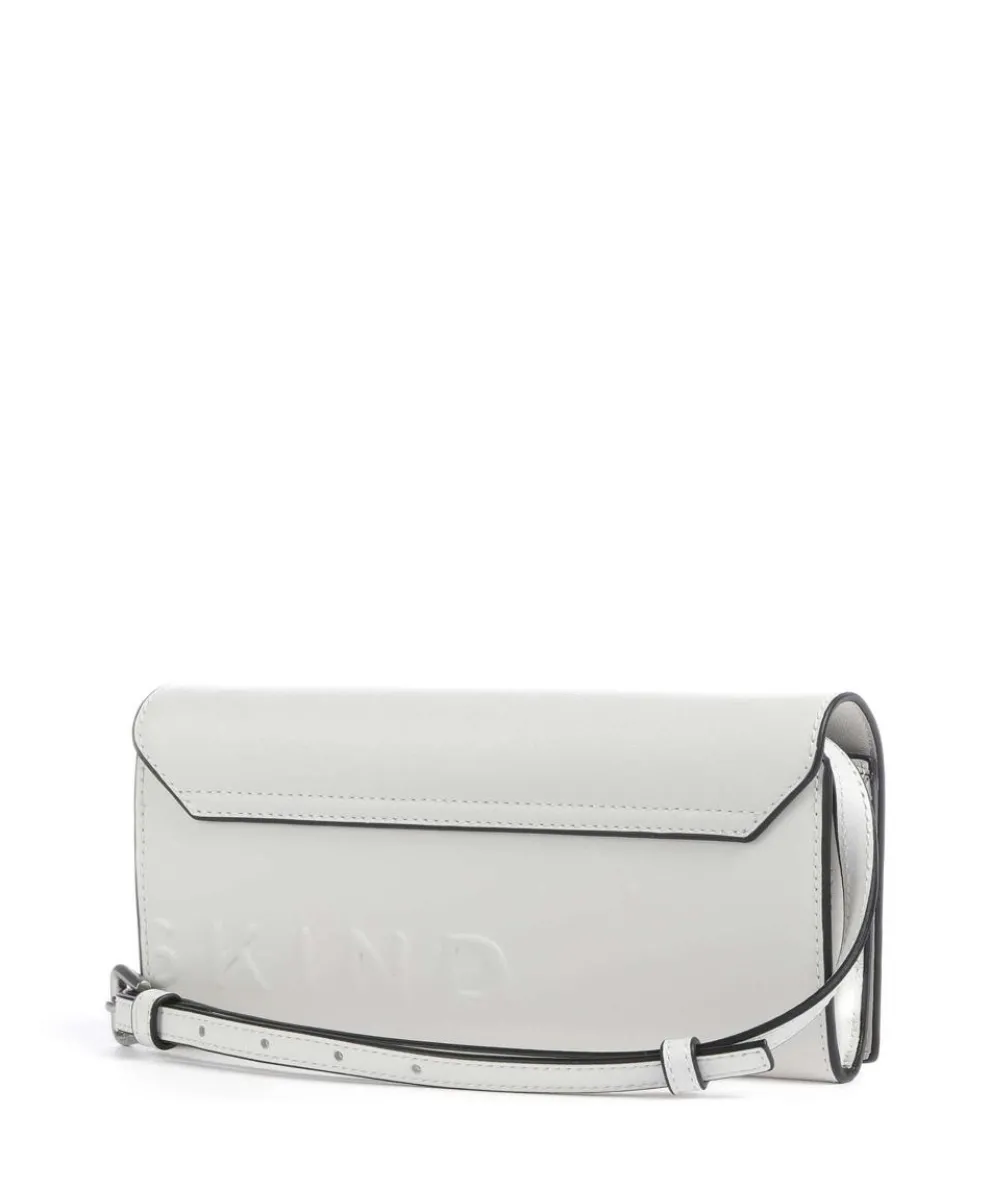 Paper Bag Logo Carter XS Umhängetasche glattes Leder elfenbein