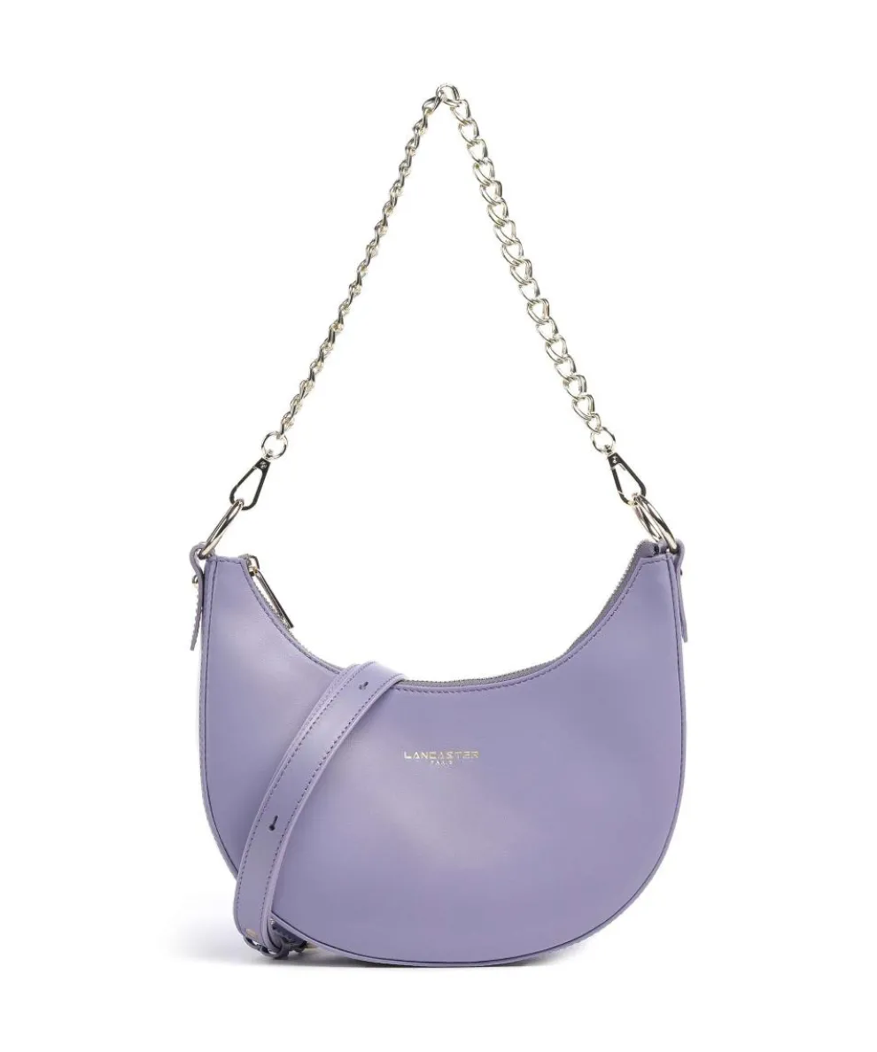 Paris Aimy Schultertasche fein genarbtes Rindsleder violett