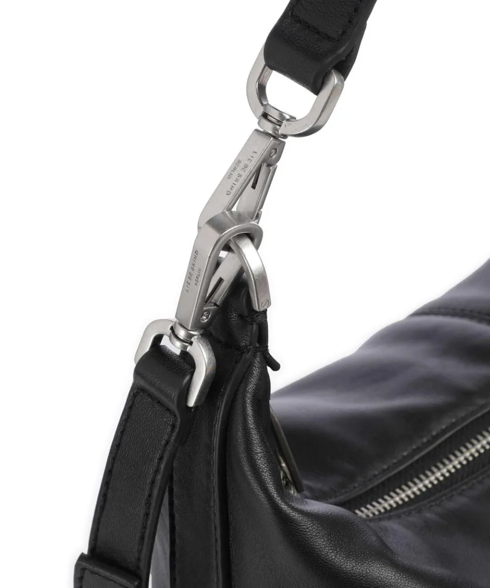 Paris Sheep Natural Beuteltasche Schafsleder schwarz