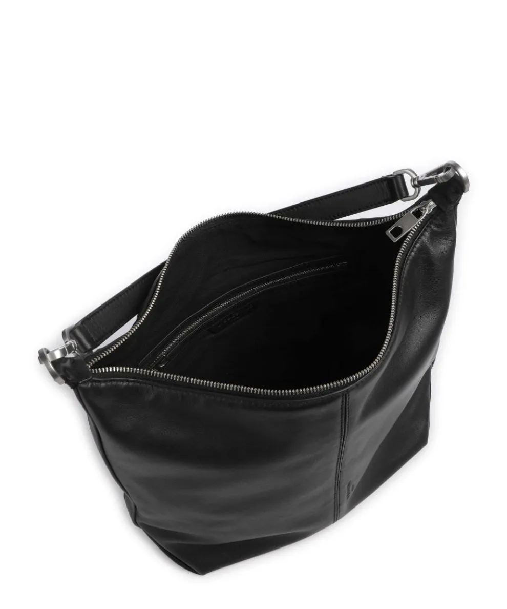 Paris Sheep Natural Beuteltasche Schafsleder schwarz