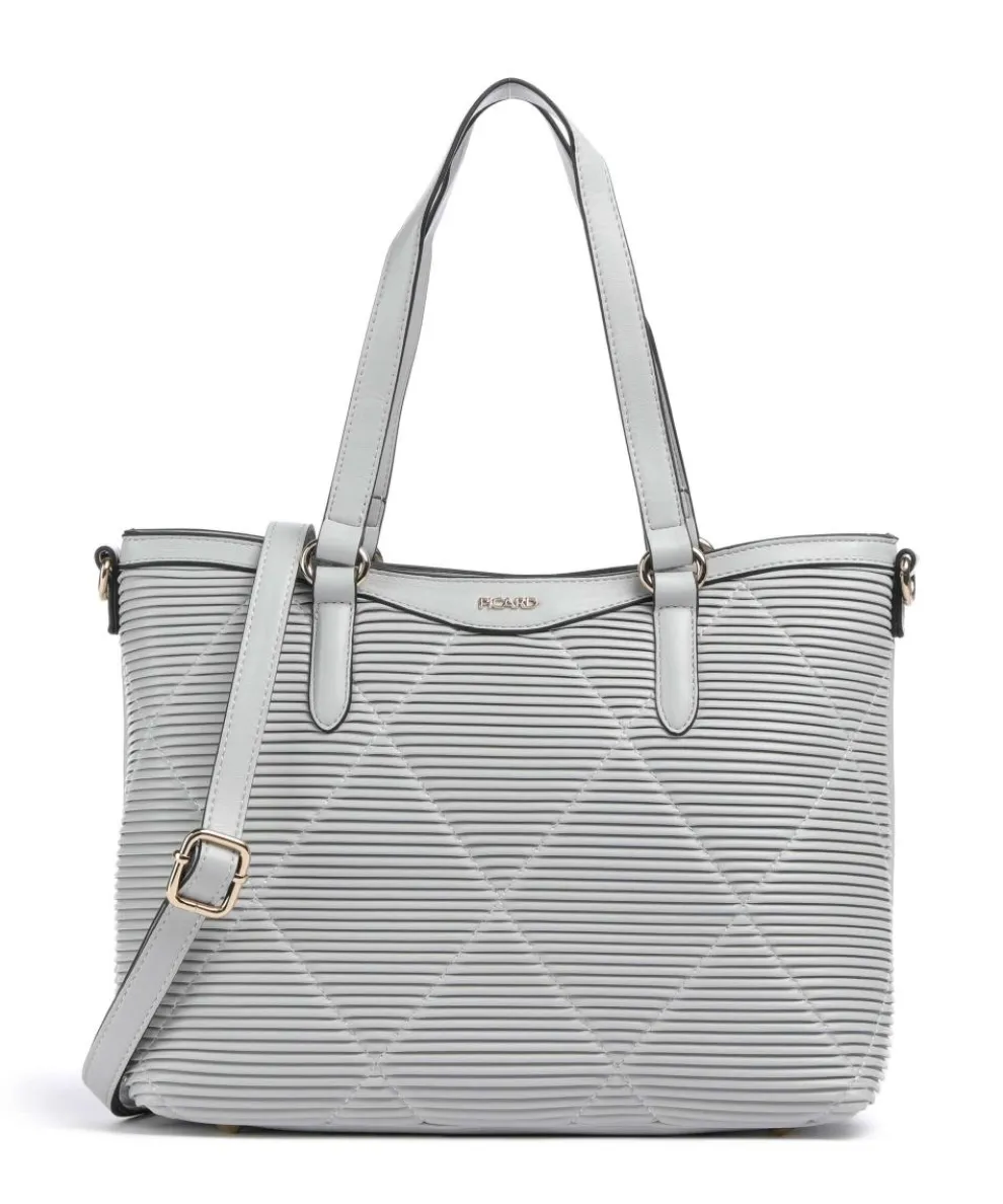 Paris Shopper Lederimitat hellgrau