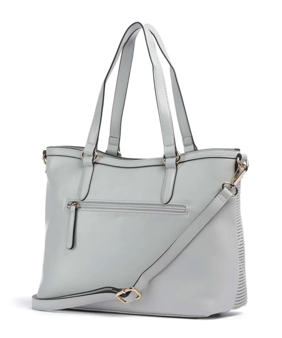 Paris Shopper Lederimitat hellgrau