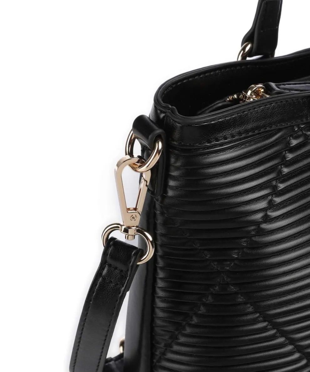 Paris Shopper Lederimitat schwarz