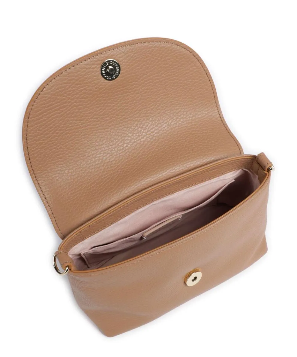 Paulina Umhängetasche Leder hellbraun