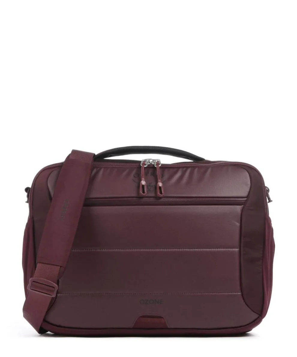 Ozone Schultertasche 16″ Ripstop-Nylon bordeaux