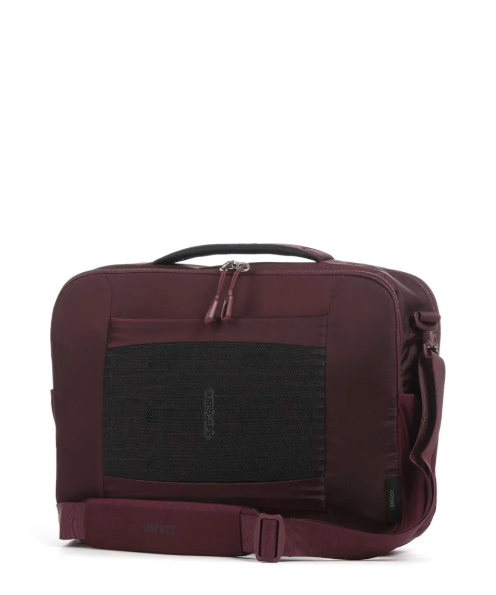 Ozone Schultertasche 16″ Ripstop-Nylon bordeaux