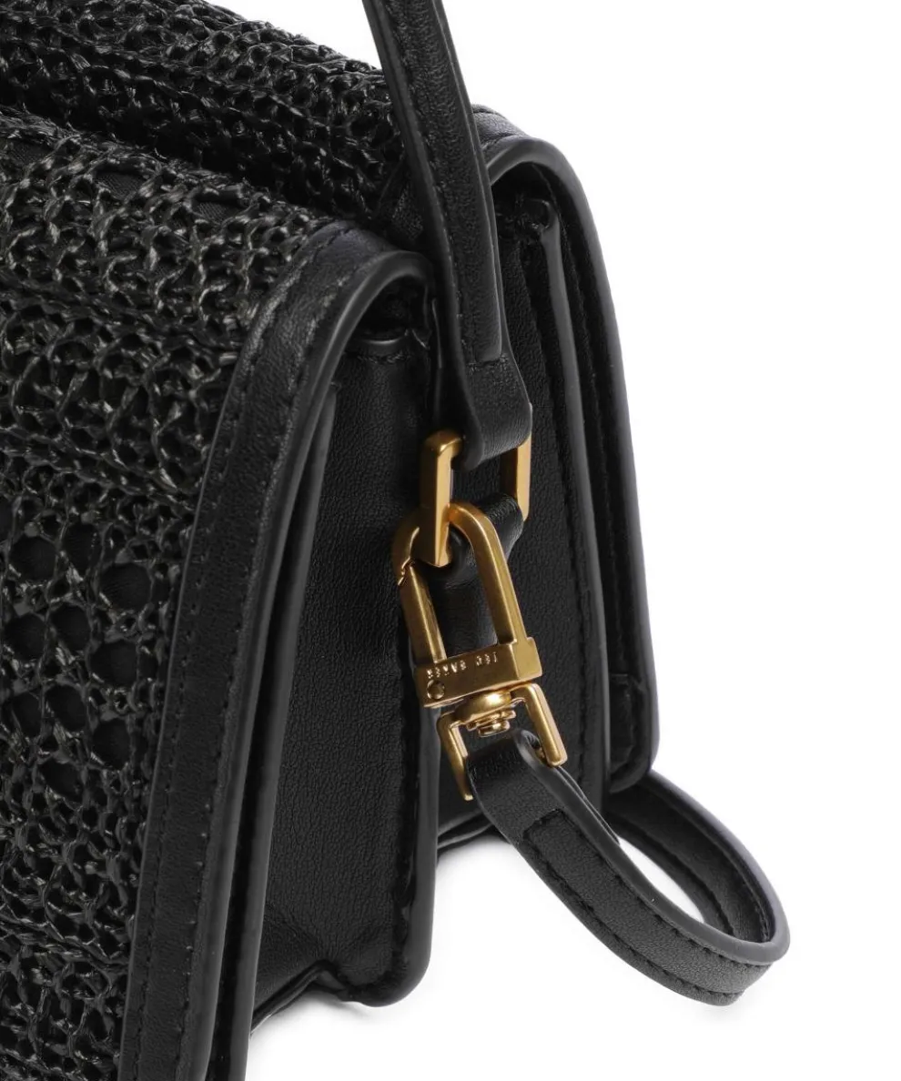 Pettria Schultertasche Bast schwarz