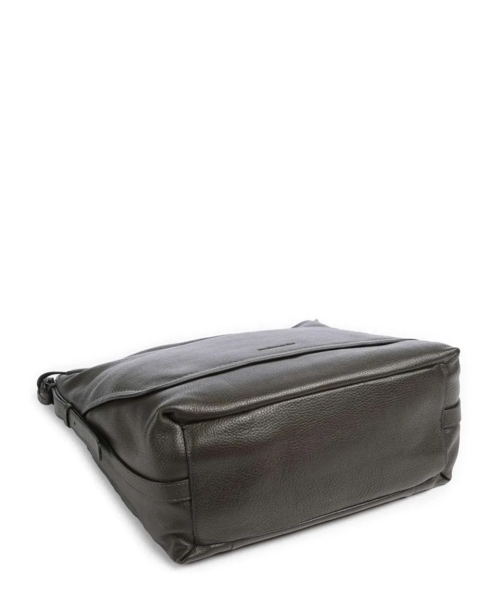 Philocalists Ally Beuteltasche genarbtes Rindsleder khaki